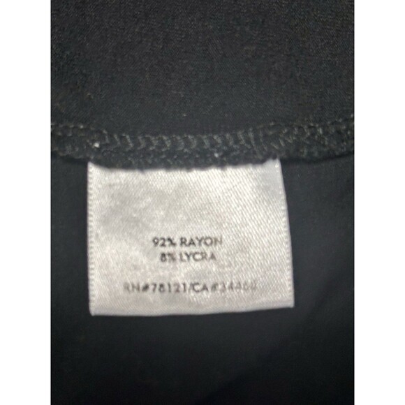 EILEEN FISHER Size L Cowl Neck Short Sleeve Shift Dress Minimalist Closet Staple - Picture 11 of 12